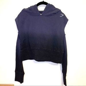 Gymshark Ombré Cropped Hoodie